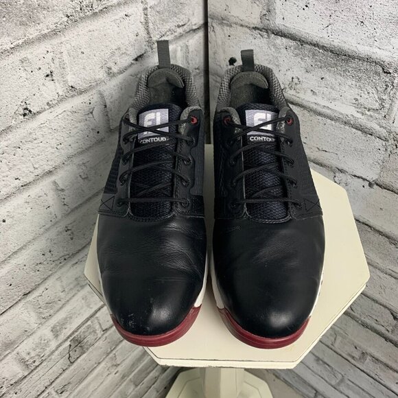 Footjoy Contour Soft Spike Golf Shoes - Picture 2 of 7